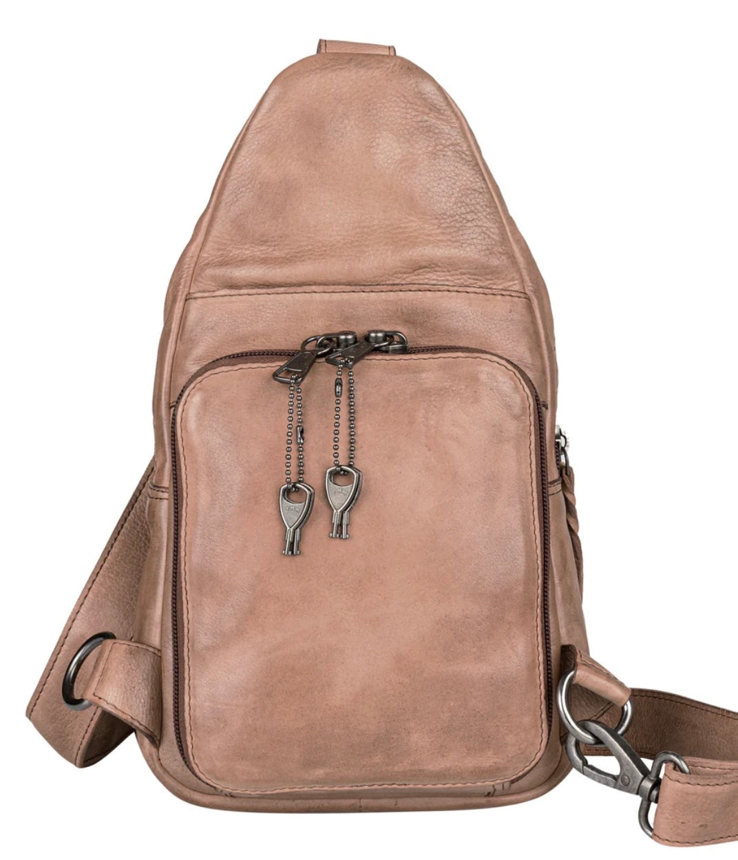 Taylor Leather Concealed Carry Sling Backpack - Hiding Hilda, LLC