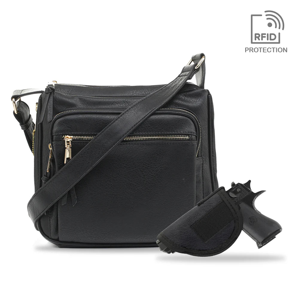 Brooklyn New Concealed Carry Crossbody Purse - Hiding Hilda, LLC