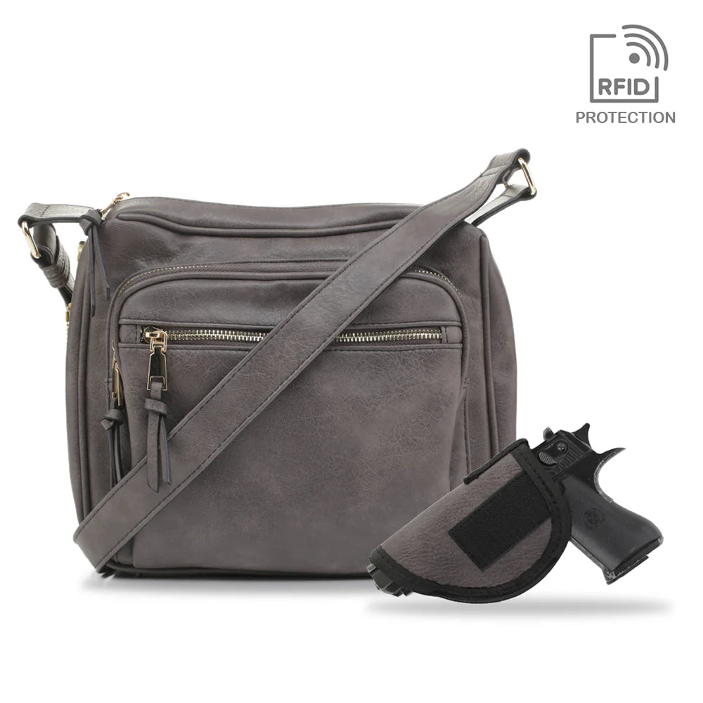 Brooklyn New Concealed Carry Crossbody Purse - Hiding Hilda, LLC