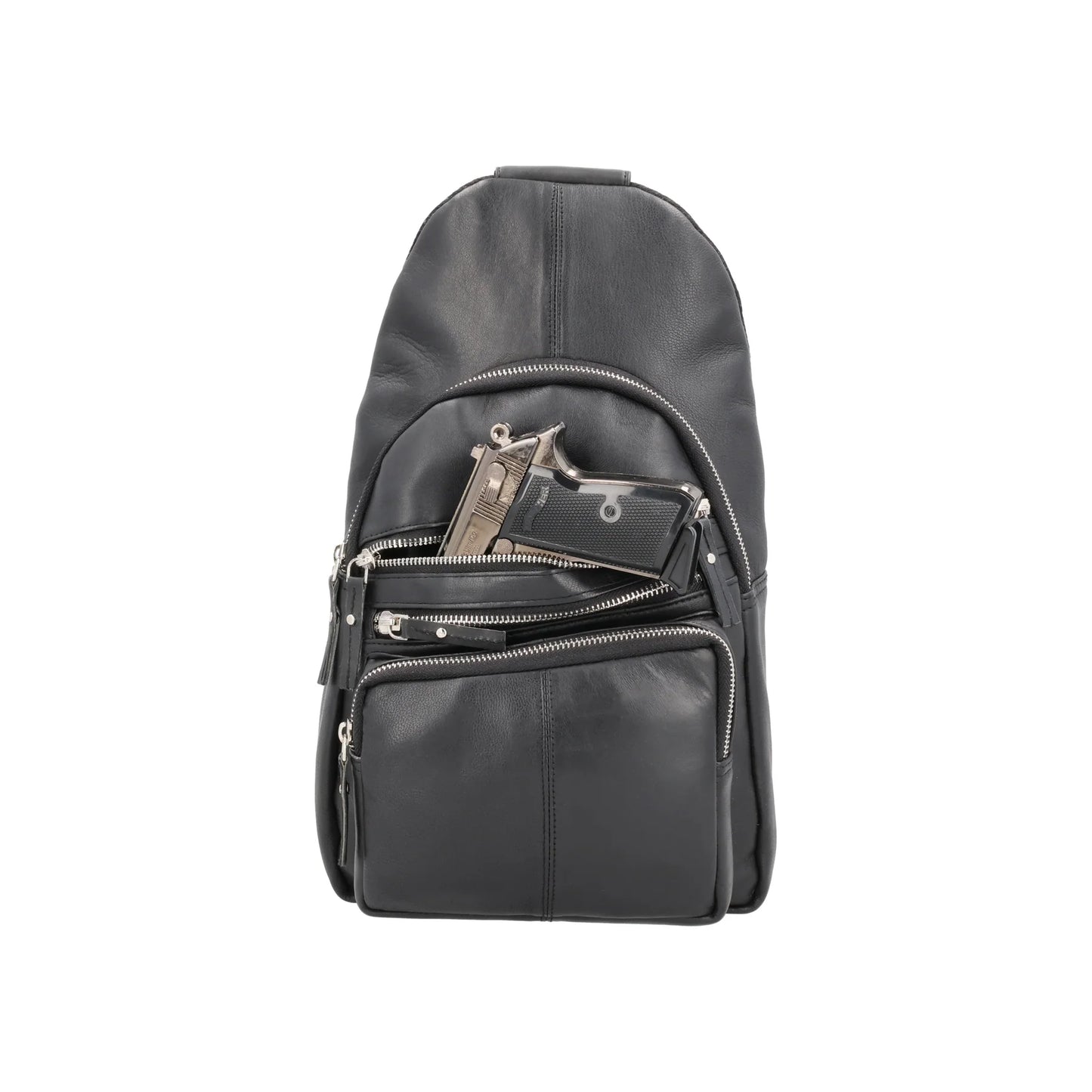 Weston Lambskin Sling Bag - Hiding Hilda, LLC