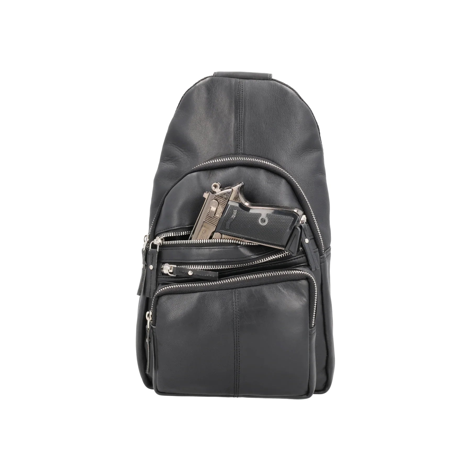 Weston Lambskin Sling Bag - Hiding Hilda, LLC