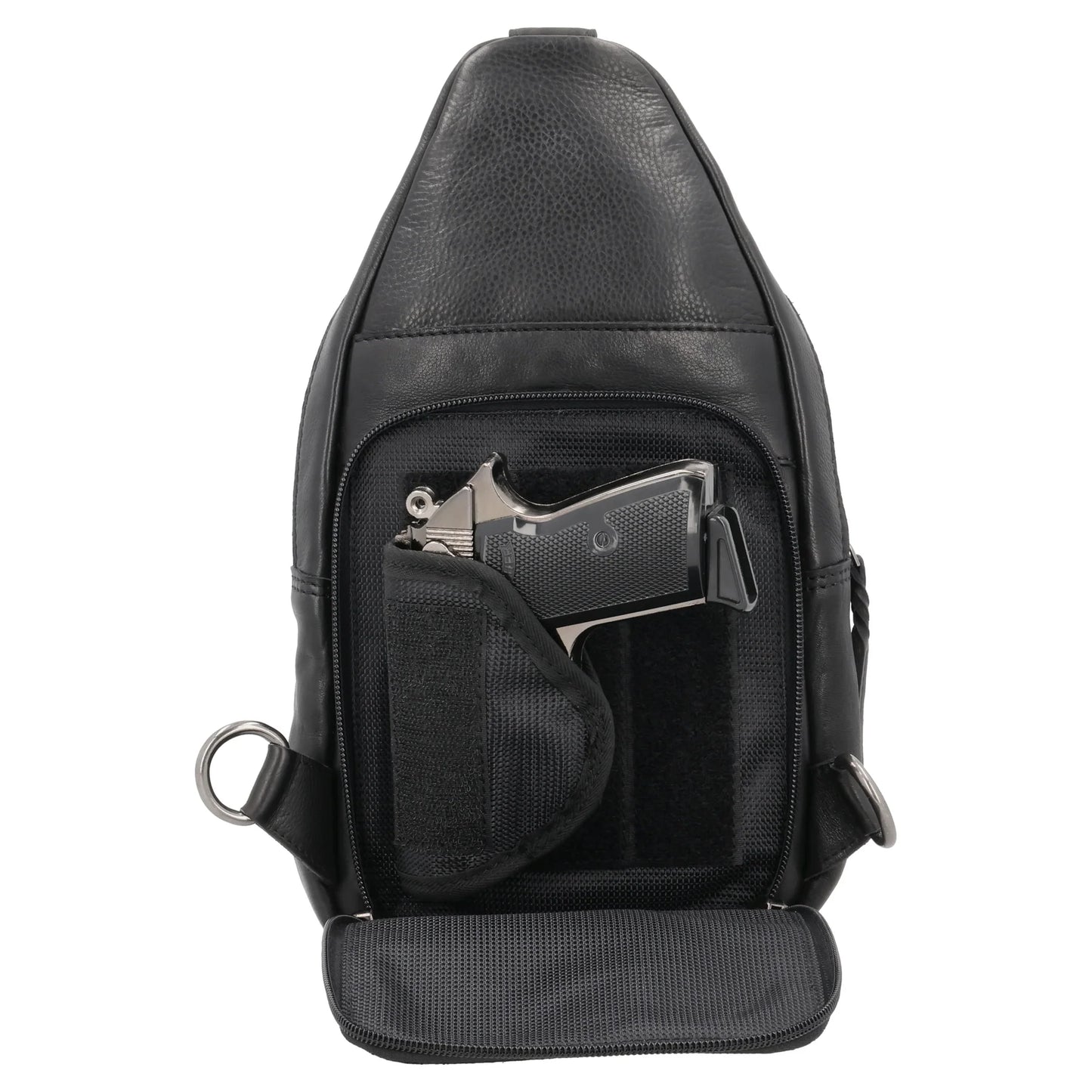 Taylor Leather Sling Backpack - Hiding Hilda, LLC