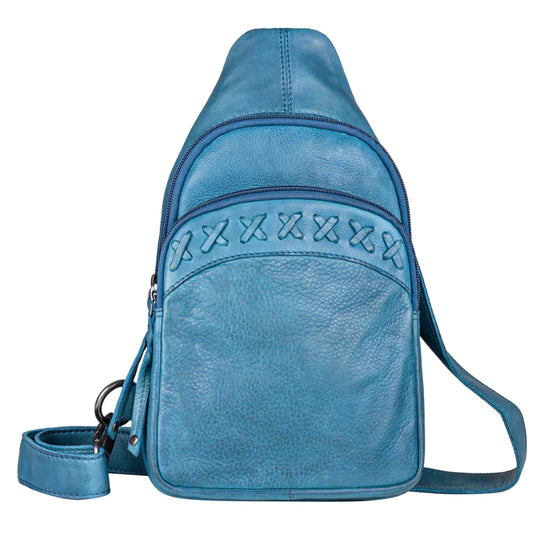 Taylor Leather Concealed Carry Sling Backpack - Hiding Hilda, LLC