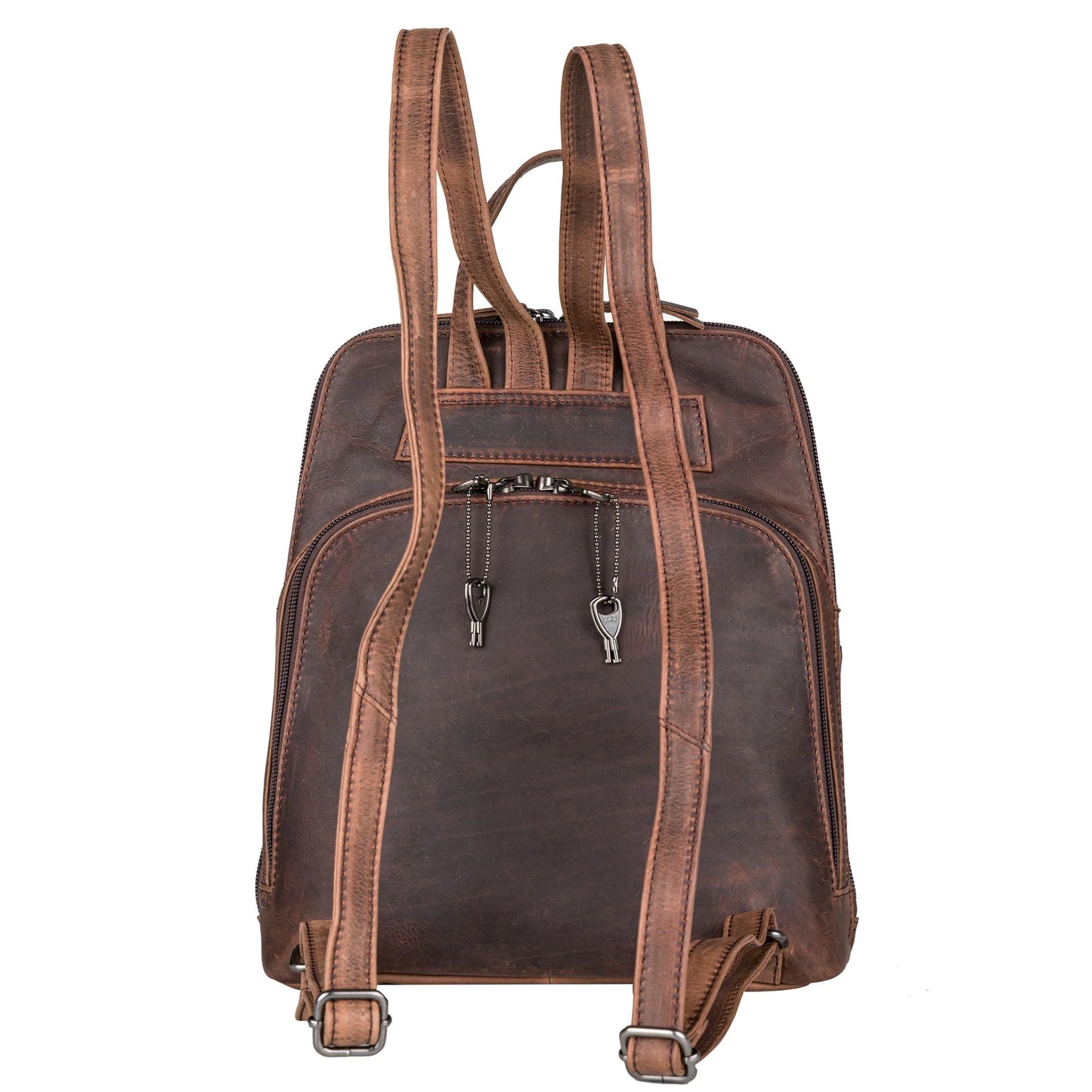 Concealed Carry Jayden Leather Backpack - Hiding Hilda, LLC