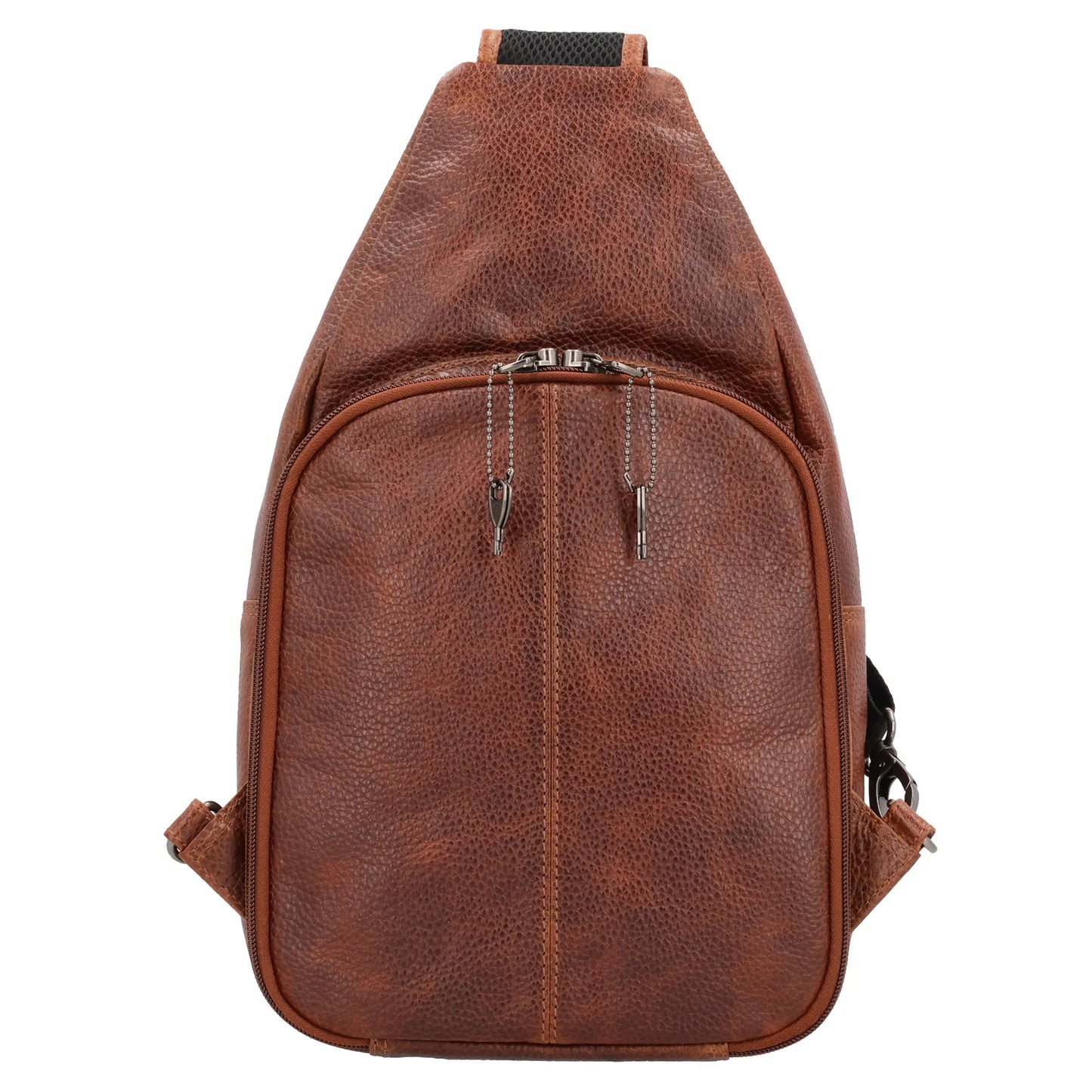Grayson Buffalo Leather Sling Bag - Hiding Hilda, LLC