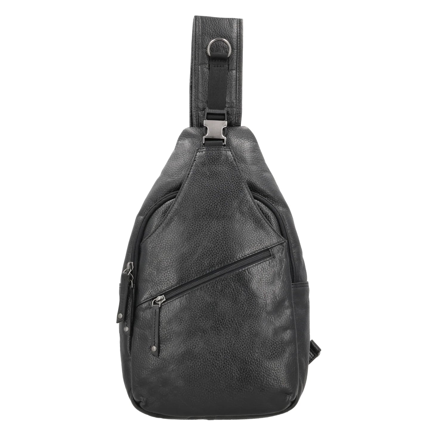 Grayson Buffalo Leather Sling Bag - Hiding Hilda, LLC