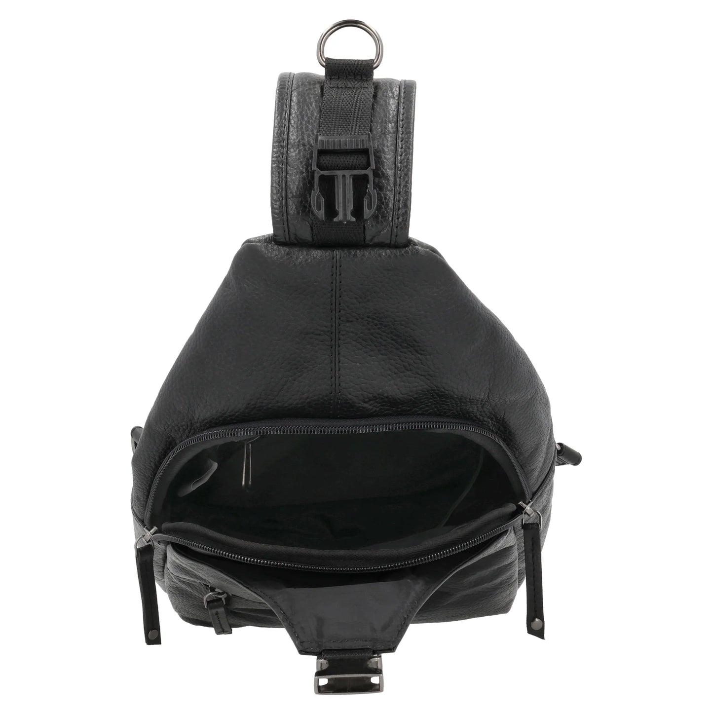 Grayson Buffalo Leather Sling Bag - Hiding Hilda, LLC