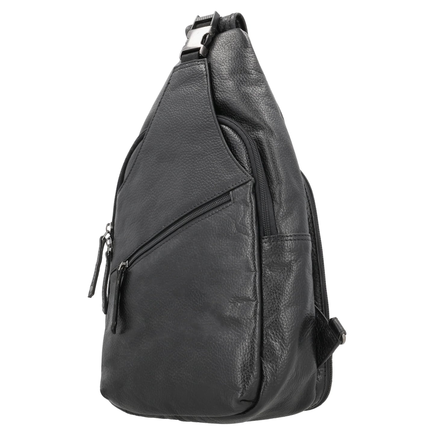 Grayson Buffalo Leather Sling Bag - Hiding Hilda, LLC