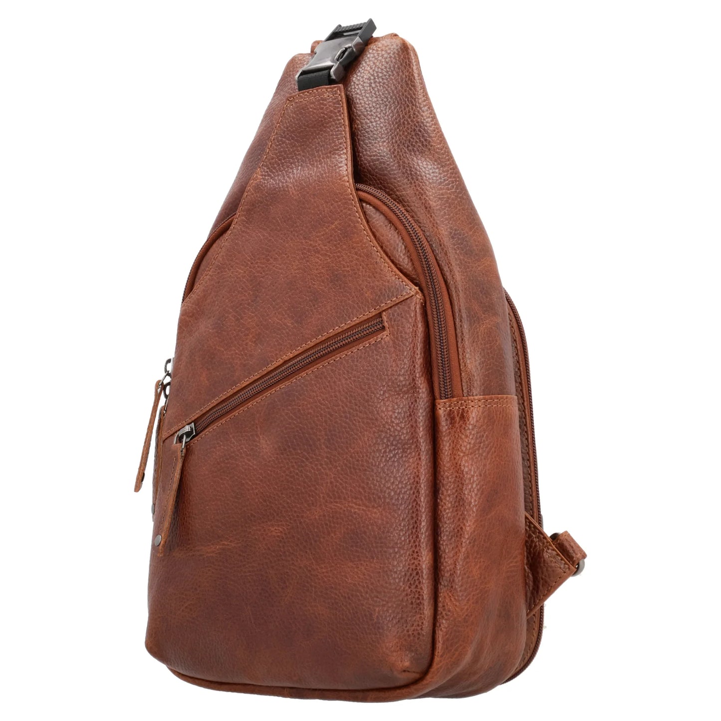 Grayson Buffalo Leather Sling Bag - Hiding Hilda, LLC