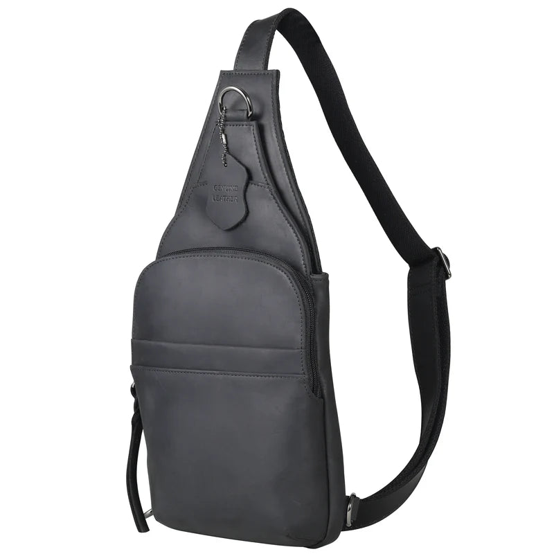 Dakota Leather Concealed Carry Sling Bag - Hiding Hilda, LLC