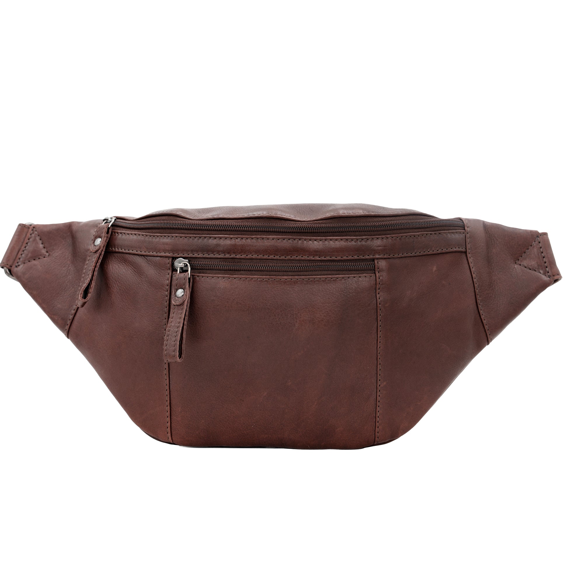 Charlie Leather Sling Bag with Magnetic Entry - Hiding Hilda, LLC