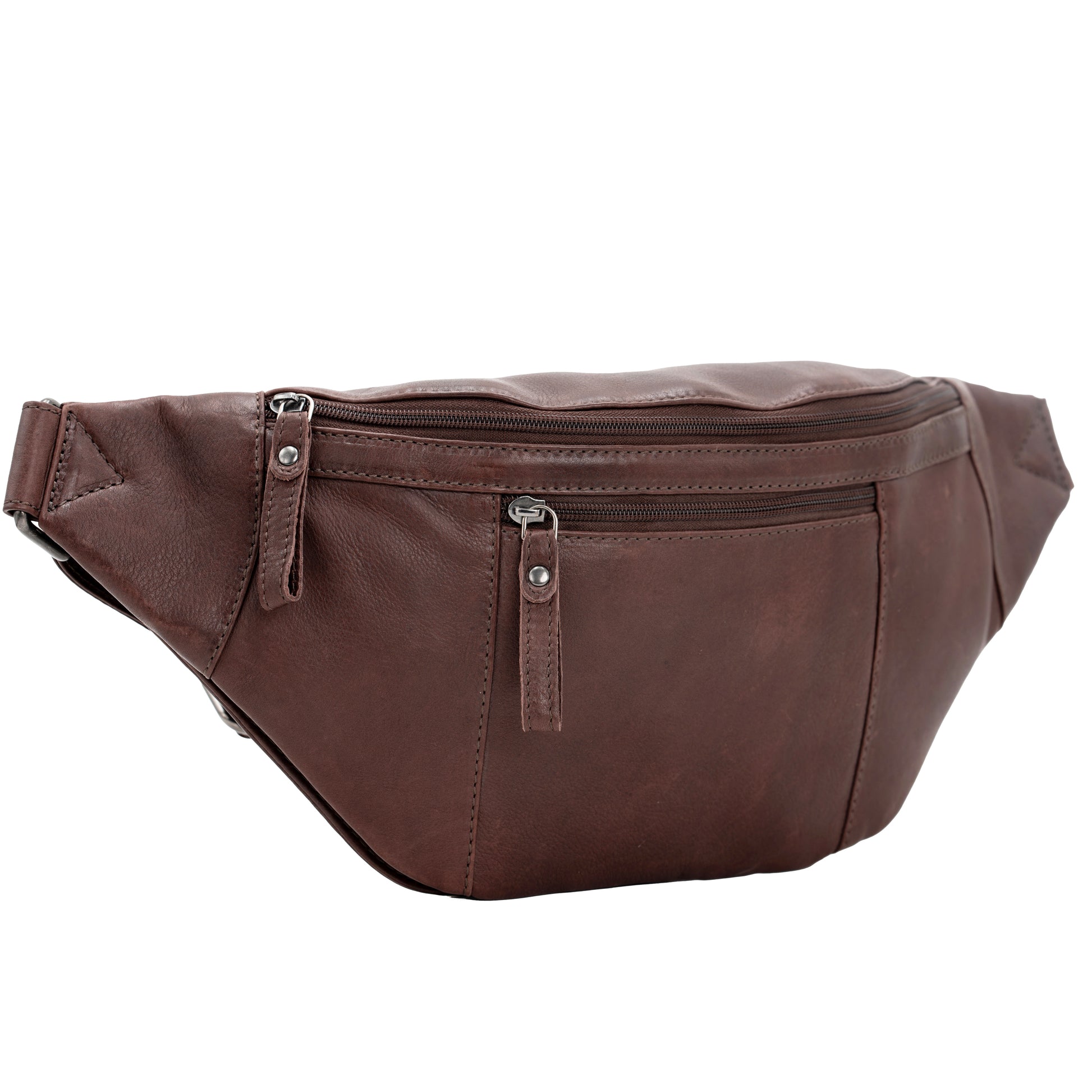 Charlie Leather Sling Bag with Magnetic Entry - Hiding Hilda, LLC