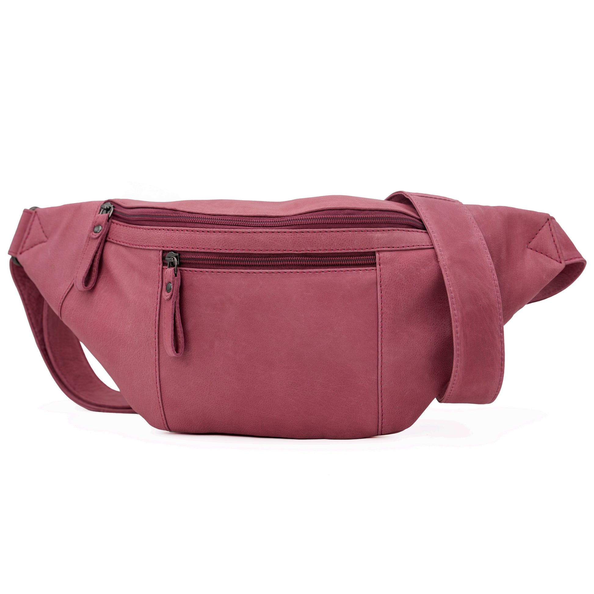 Charlie Leather Sling Bag with Magnetic Entry - Hiding Hilda, LLC