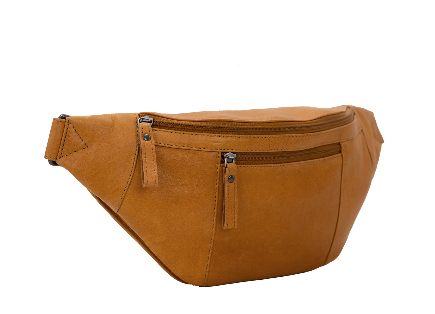 Charlie Leather Sling Bag with Magnetic Entry - Hiding Hilda, LLC