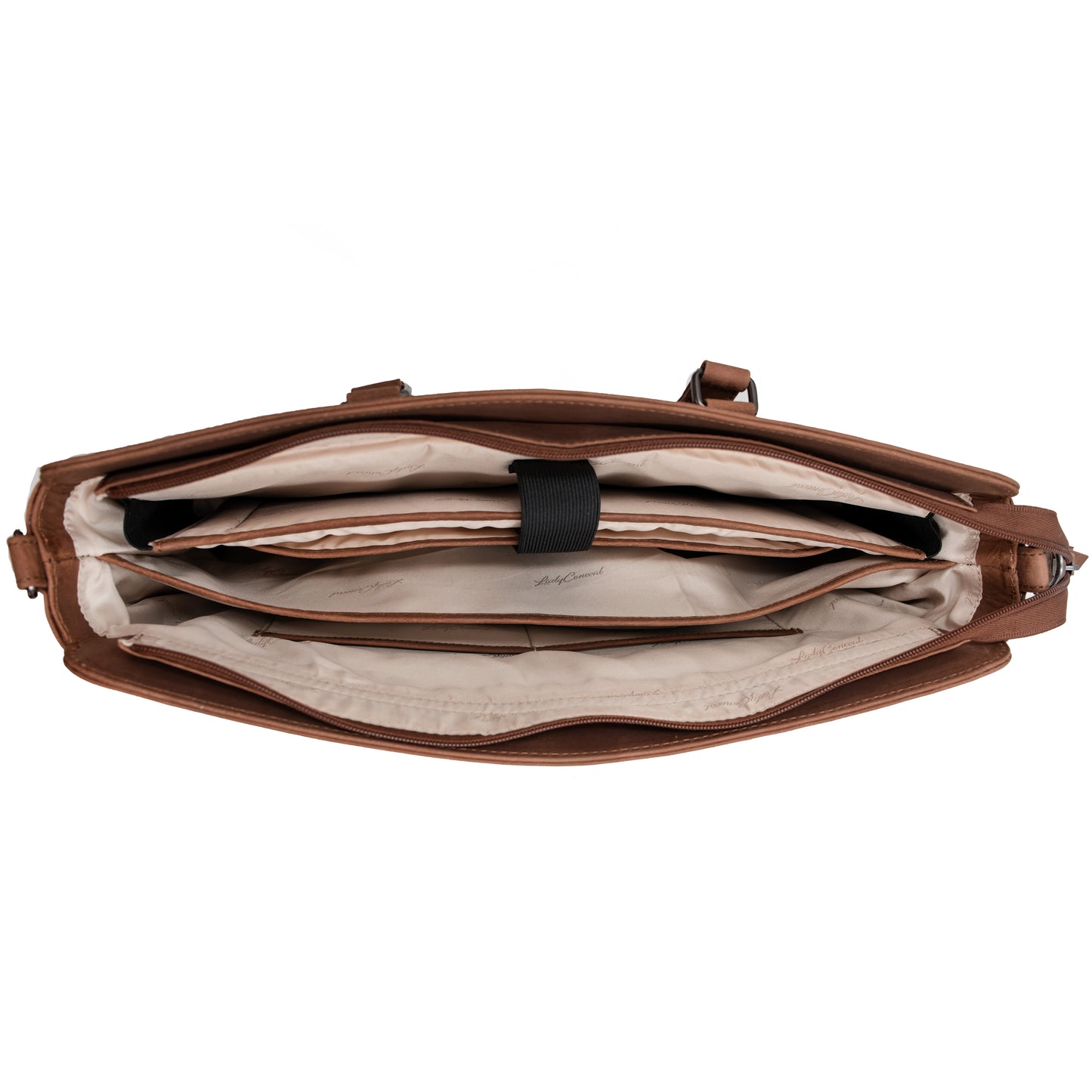 Willow Leather Computer Satchel - Hiding Hilda, LLC