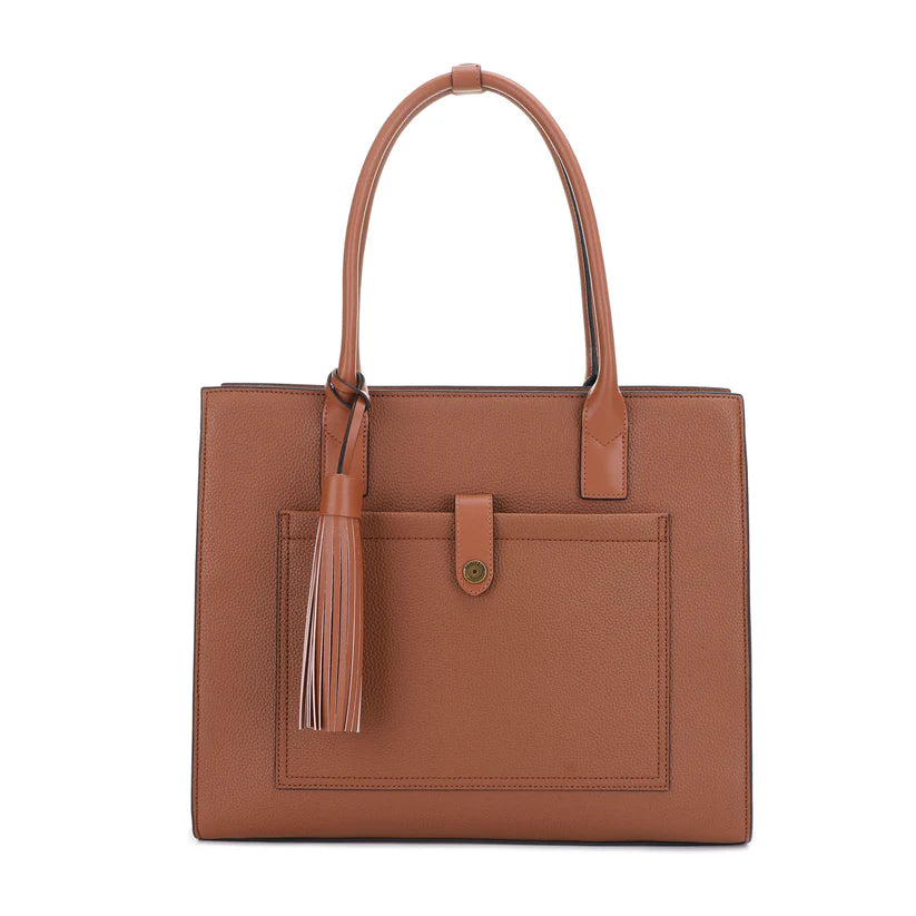 Remington Newport Leather Tote - Hiding Hilda, LLC