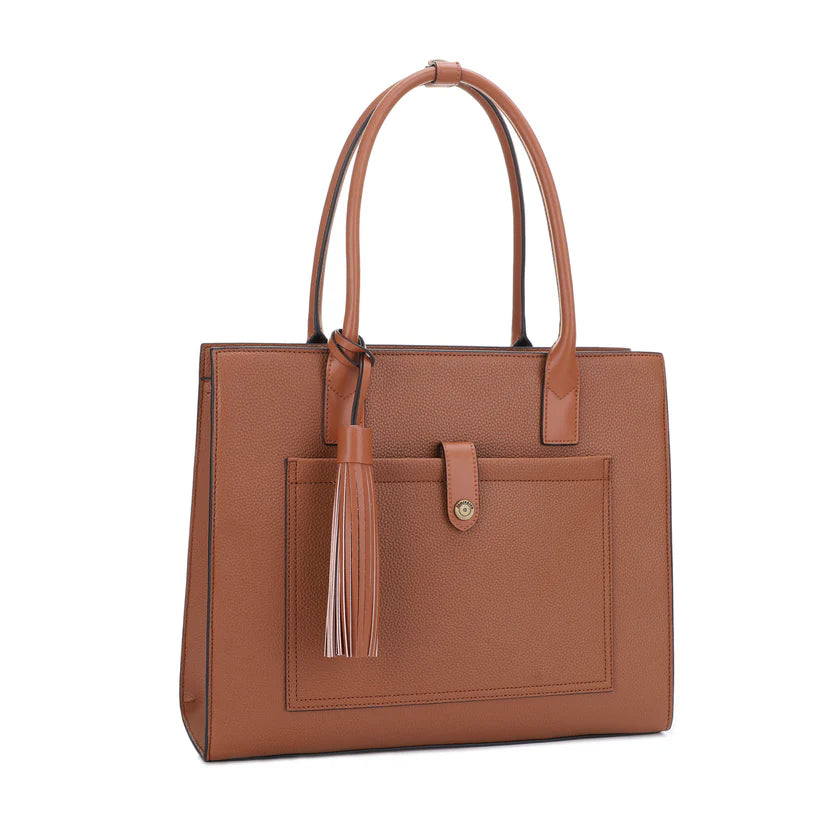 Remington Newport Leather Tote - Hiding Hilda, LLC