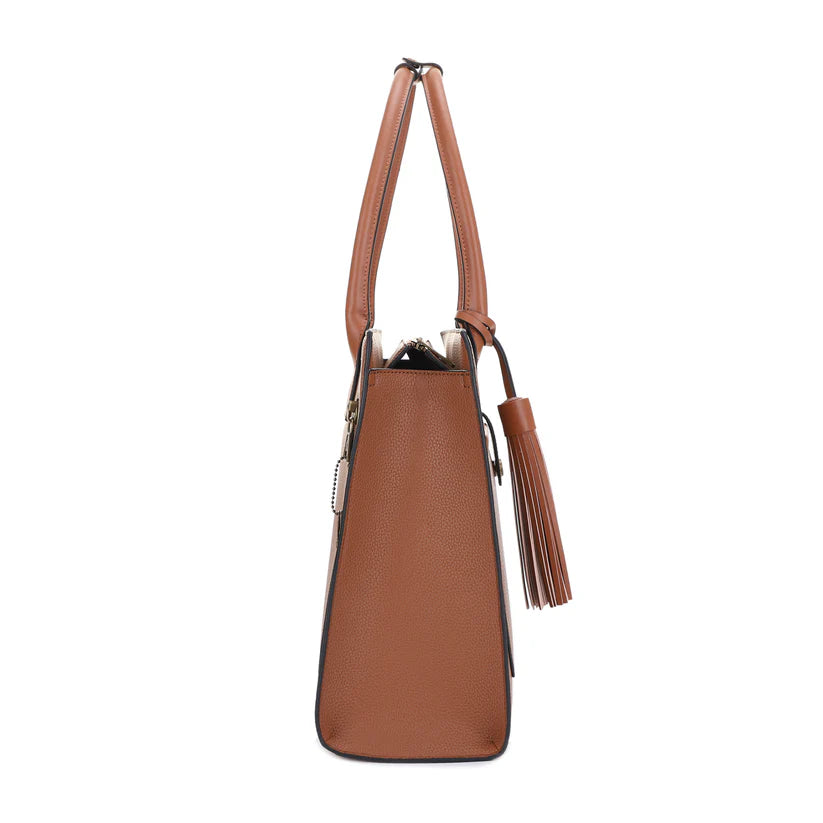 Remington Newport Leather Tote - Hiding Hilda, LLC