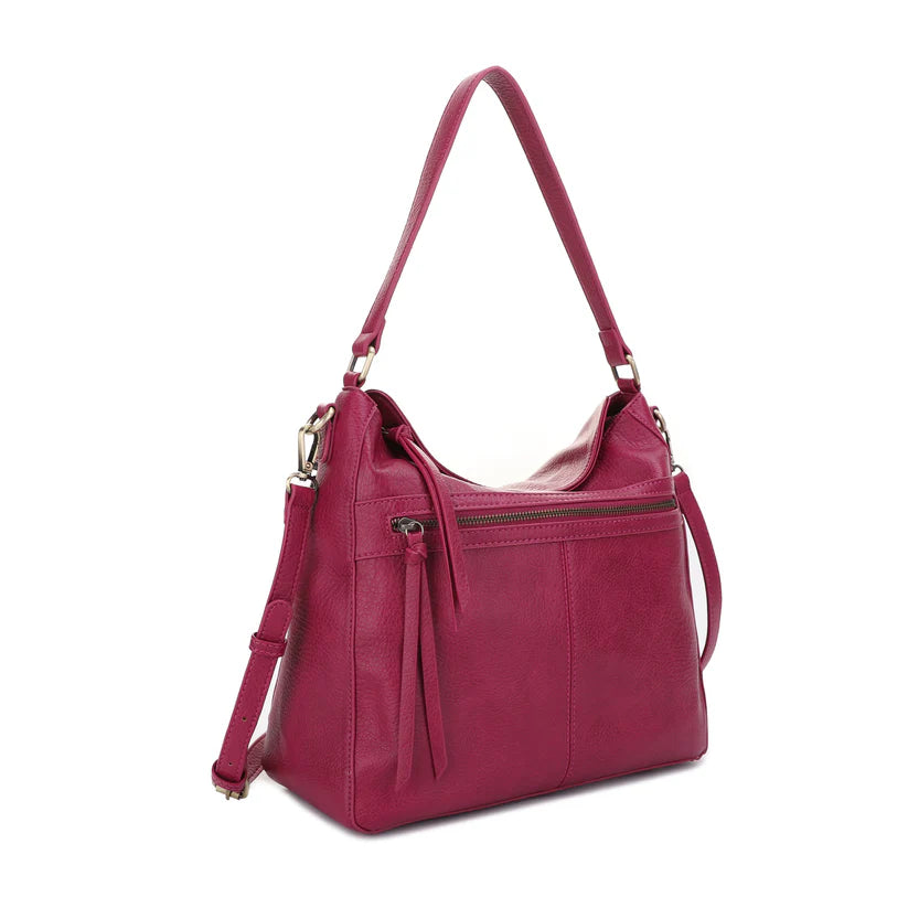 Dakota Lock and Key Hobo Shoulder Bag - Hiding Hilda, LLC