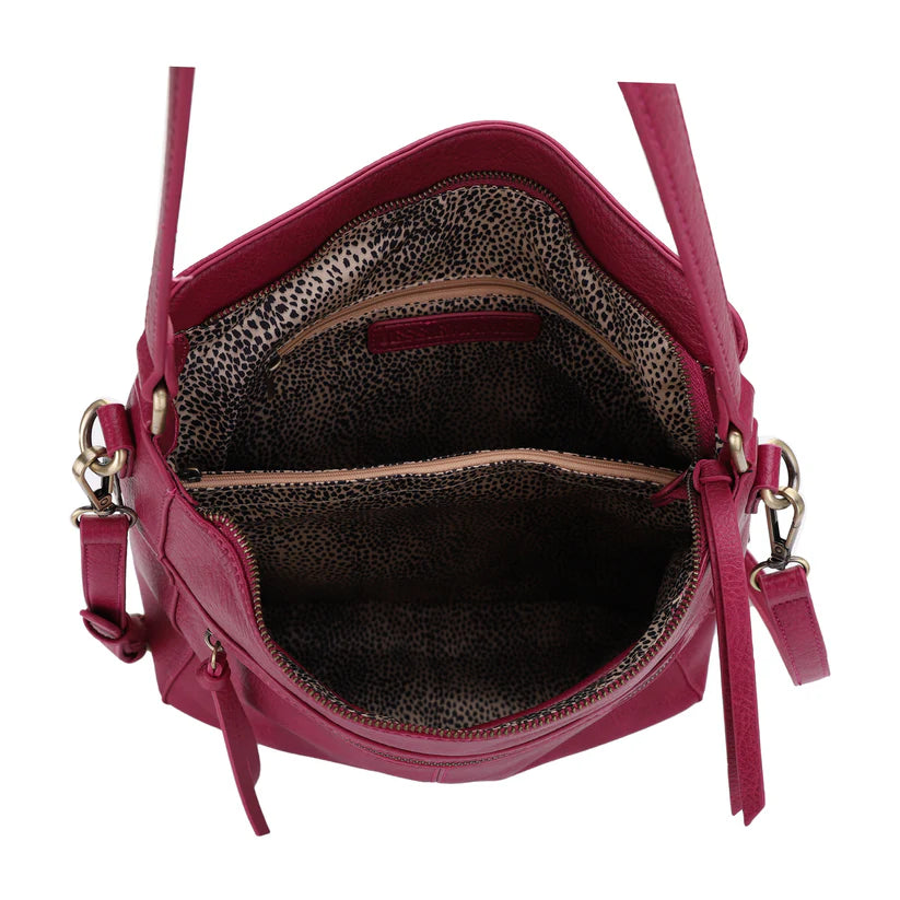Dakota Lock and Key Hobo Shoulder Bag - Hiding Hilda, LLC
