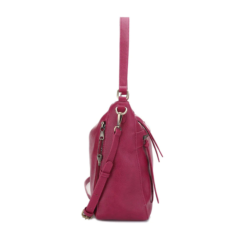 Dakota Lock and Key Hobo Shoulder Bag - Hiding Hilda, LLC