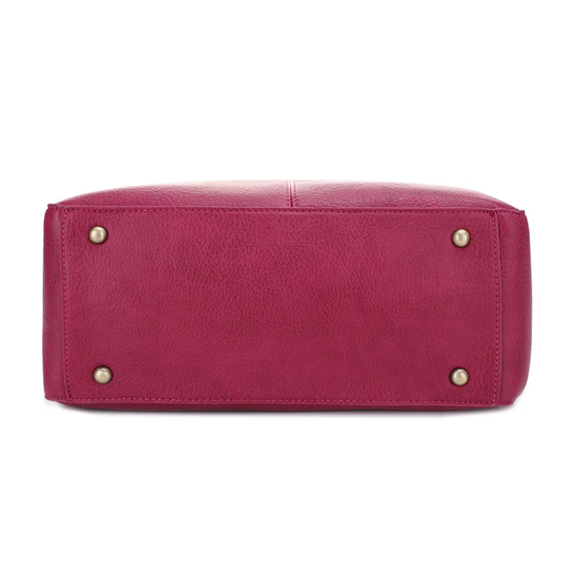 Dakota Lock and Key Hobo Shoulder Bag - Hiding Hilda, LLC