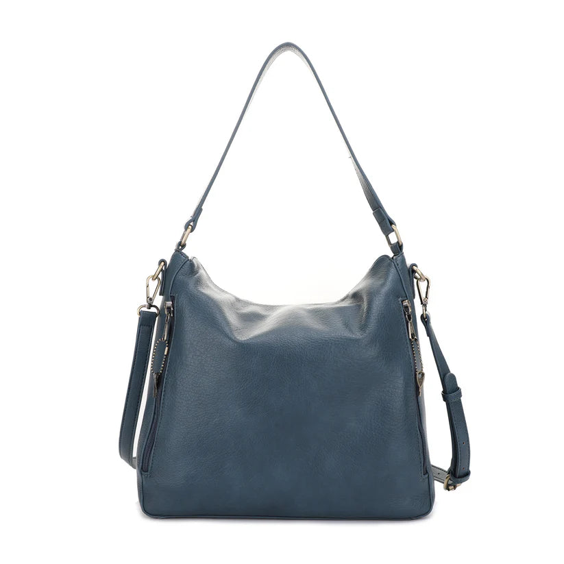 Dakota Lock and Key Hobo Shoulder Bag - Hiding Hilda, LLC