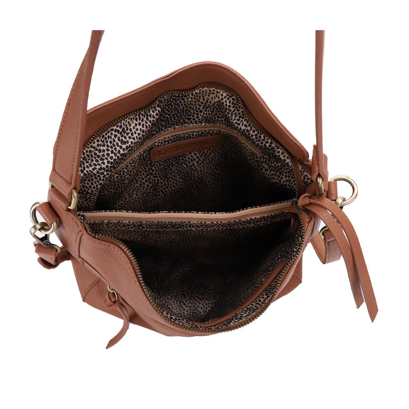 Dakota Lock and Key Hobo Shoulder Bag - Hiding Hilda, LLC