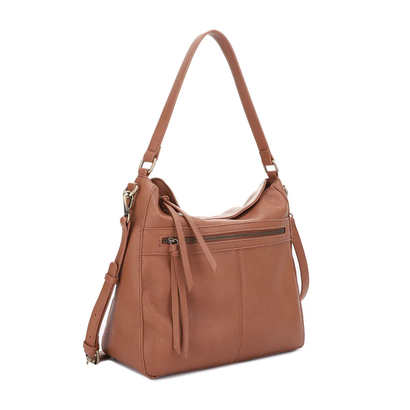 Dakota Lock and Key Hobo Shoulder Bag - Hiding Hilda, LLC