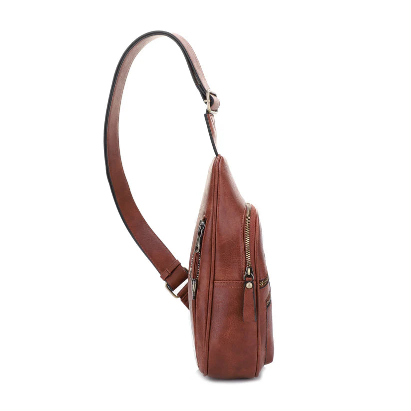 Jeannie Concealed Carry Lock and Key Sling Bag - Hiding Hilda, LLC