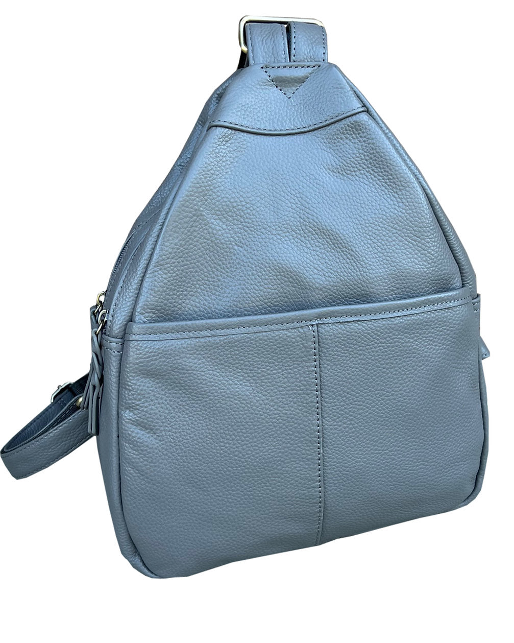 Concealed Carry Lockable Leather Backpack - Hiding Hilda, LLC
