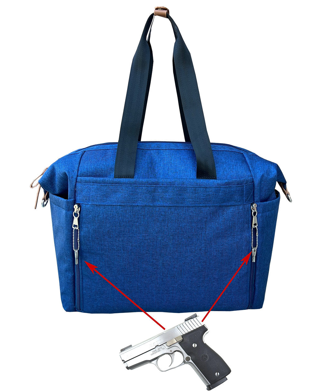 Lightweight Waterproof Concealed Carry Diaper Bag - Hiding Hilda, LLC