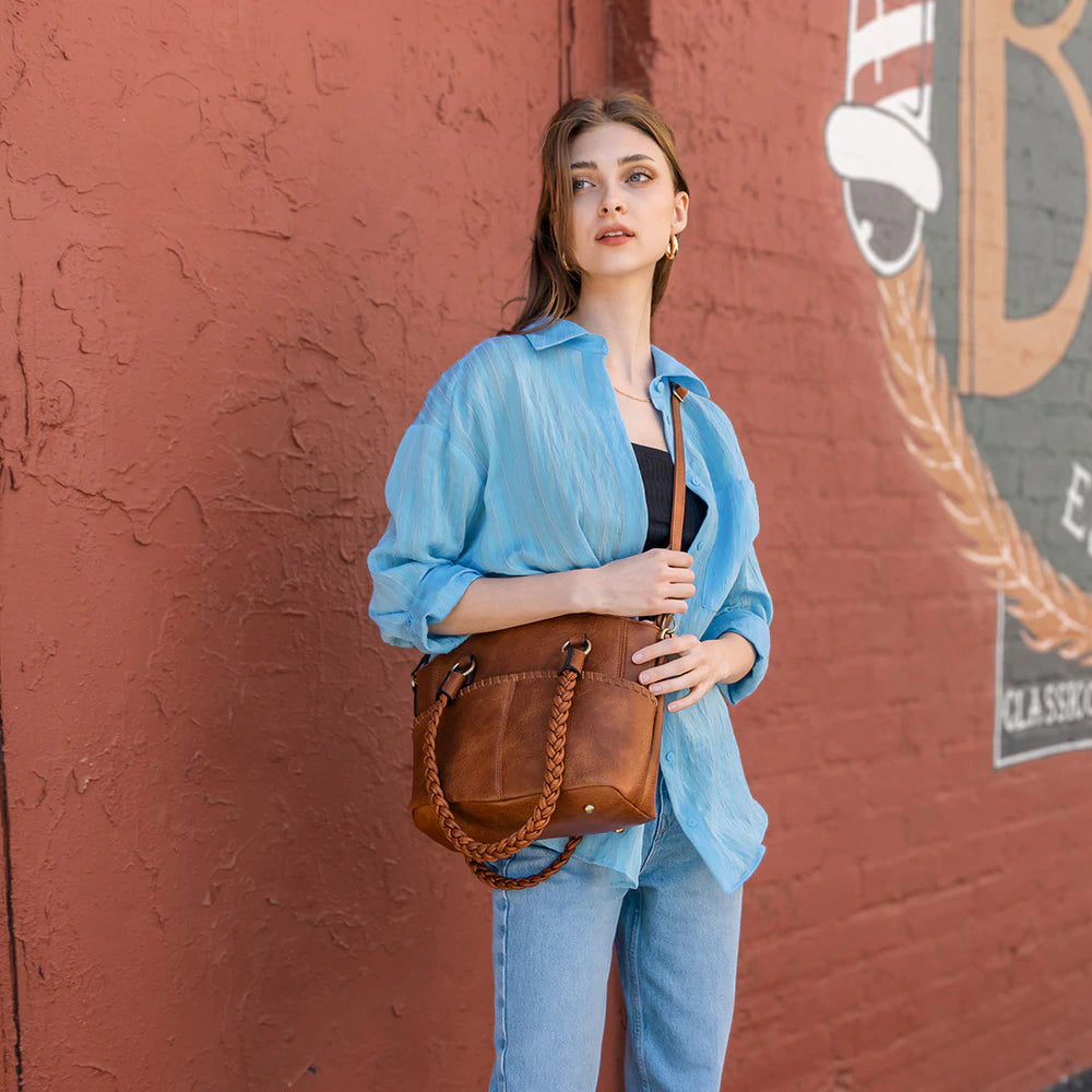 New Jessie James Bella Concealed Carry Locking Satchel - Hiding Hilda, LLC