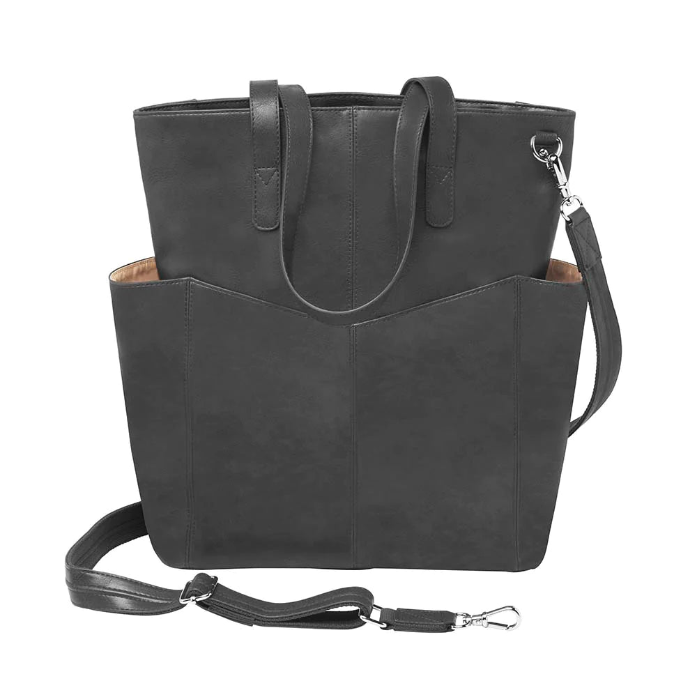 GTM Original Oversized RFID Lined Concealed Carry Tote/Diaper Bag - Hiding Hilda, LLC