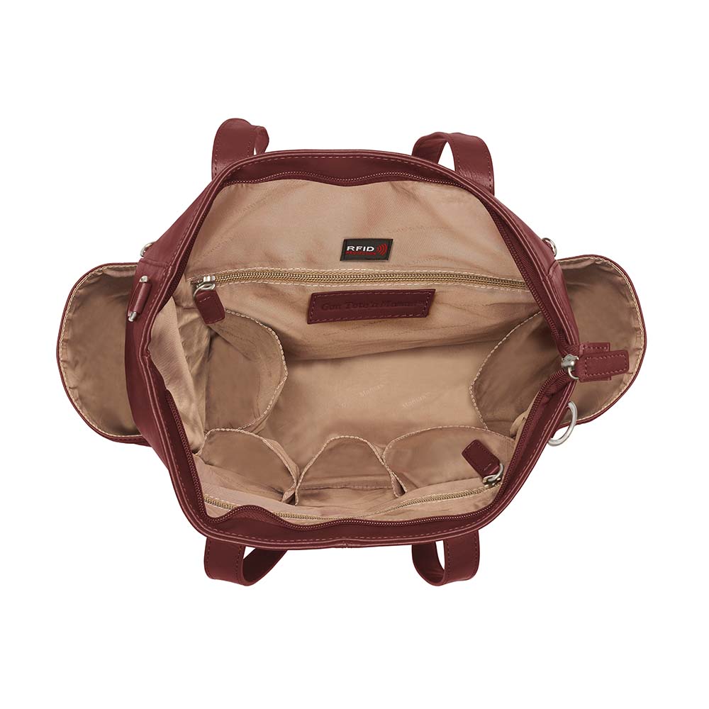 GTM Original Oversized RFID Lined Concealed Carry Tote/Diaper Bag - Hiding Hilda, LLC