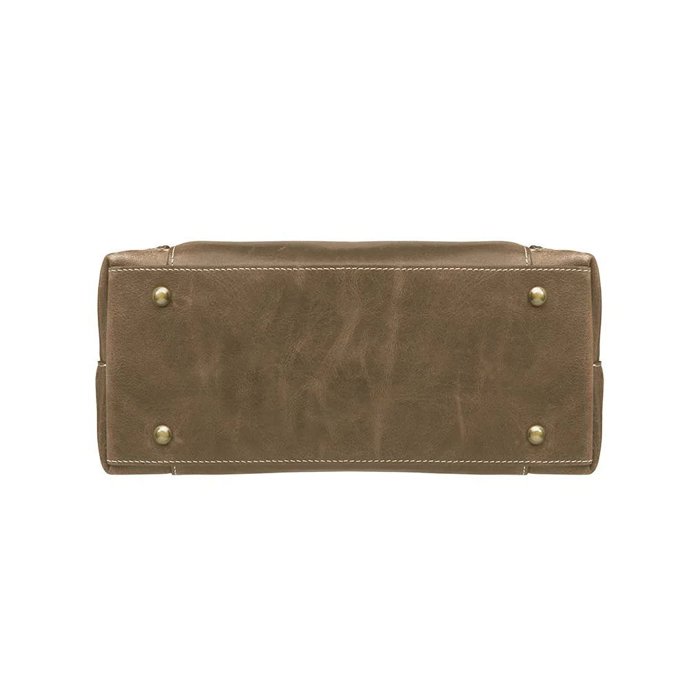 GTM Original Distressed Leather Concealed Carry Town Tote - Hiding Hilda, LLC