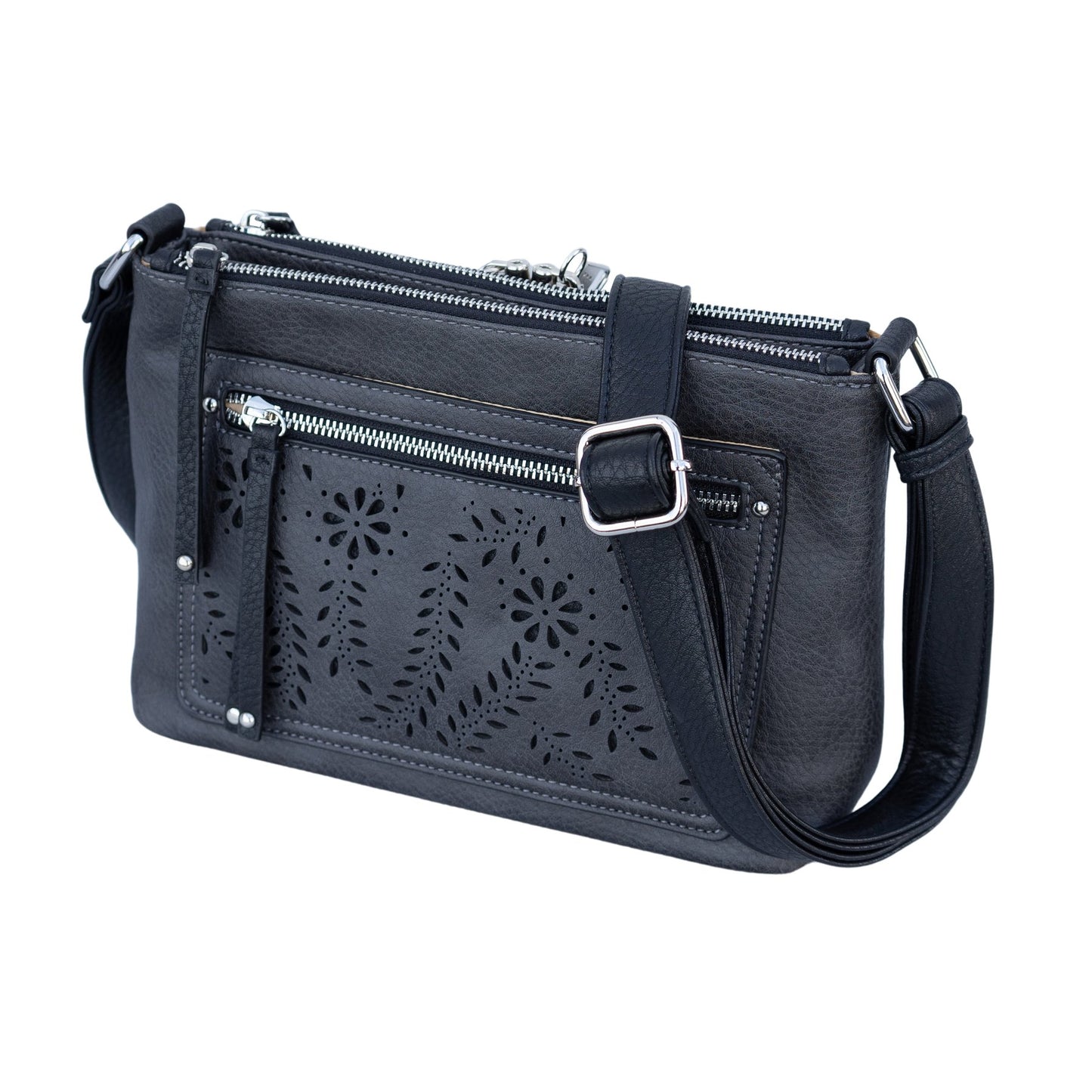 Hailey  Compact Concealed Carry Crossbody Purse - Hiding Hilda, LLC