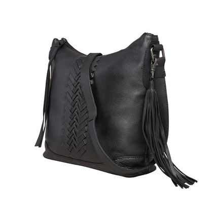 New Blake Cute Concealed Carry Scooped Leather Crossbody Purse by Lady Conceal - Hiding Hilda, LLC