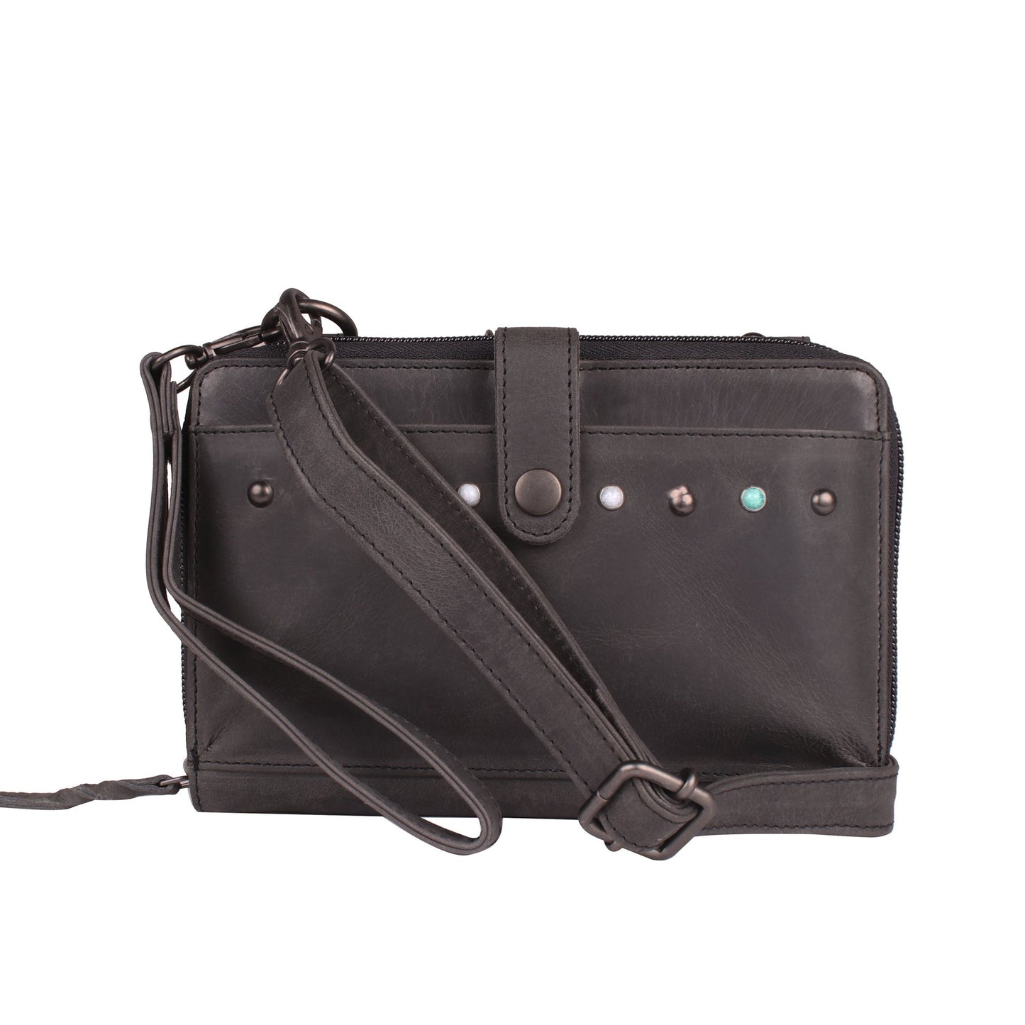 NEW SIZE Millie Leather Concealed Carry Crossbody Organizer - Hiding Hilda, LLC