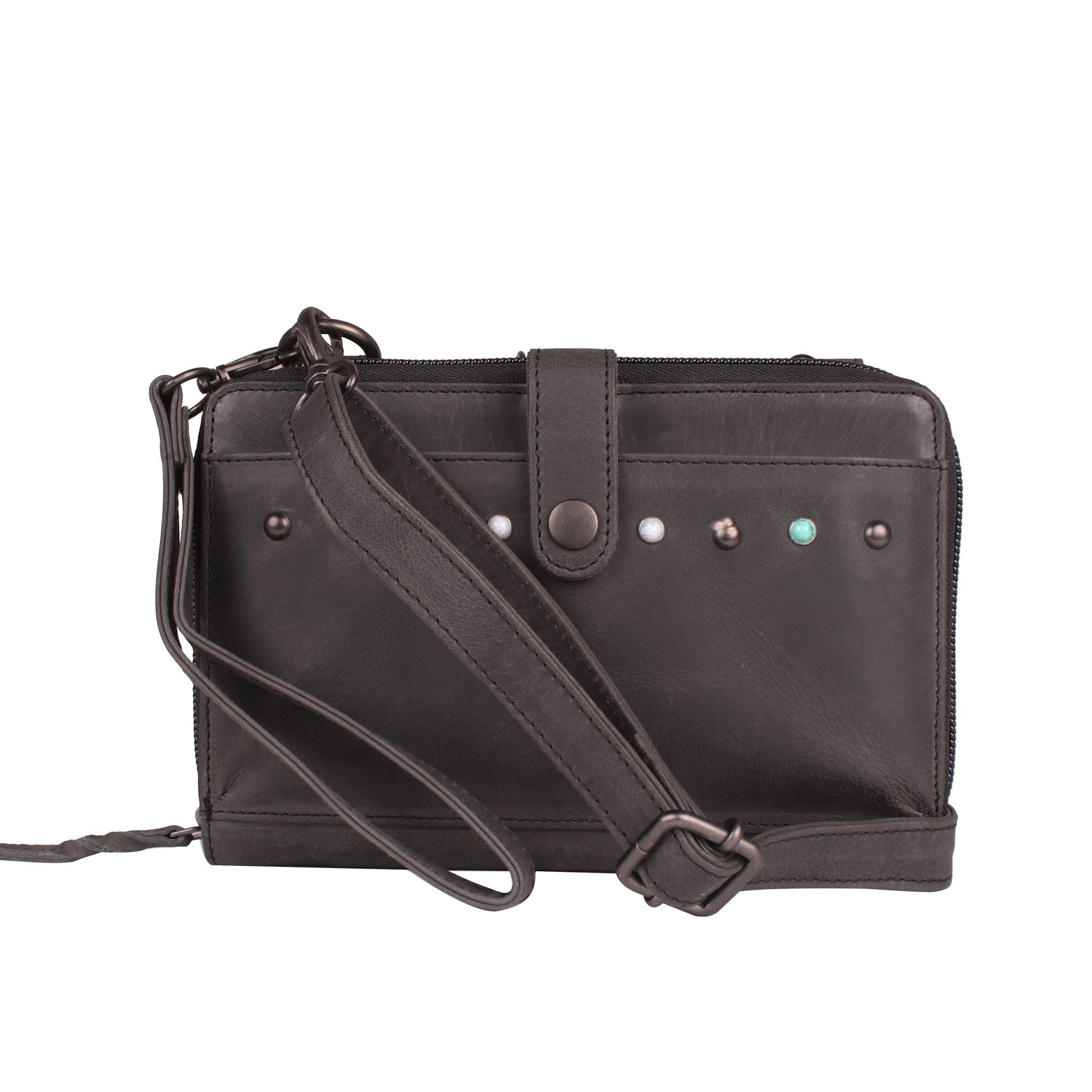 NEW SIZE Millie Leather Concealed Carry Crossbody Organizer - Hiding Hilda, LLC