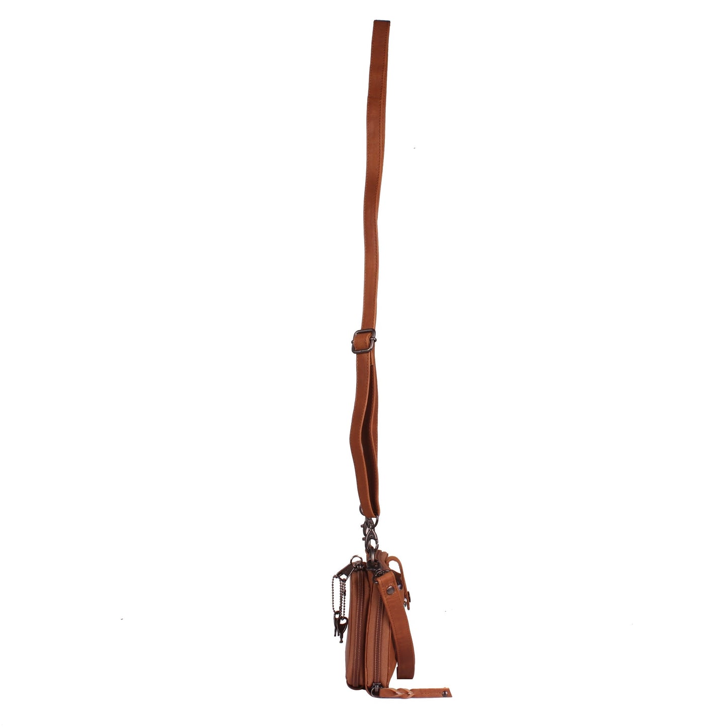 NEW SIZE Millie Leather Concealed Carry Crossbody Organizer - Hiding Hilda, LLC