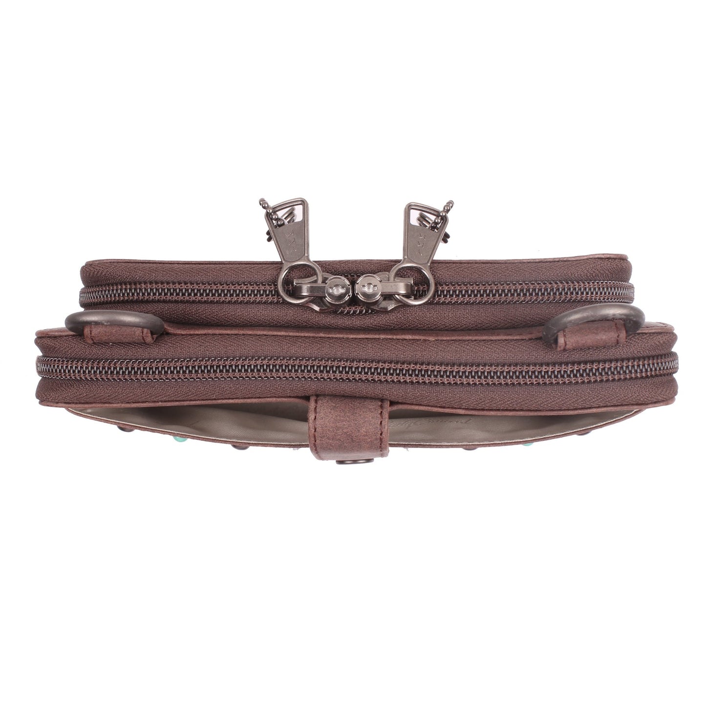 NEW SIZE Millie Leather Concealed Carry Crossbody Organizer - Hiding Hilda, LLC