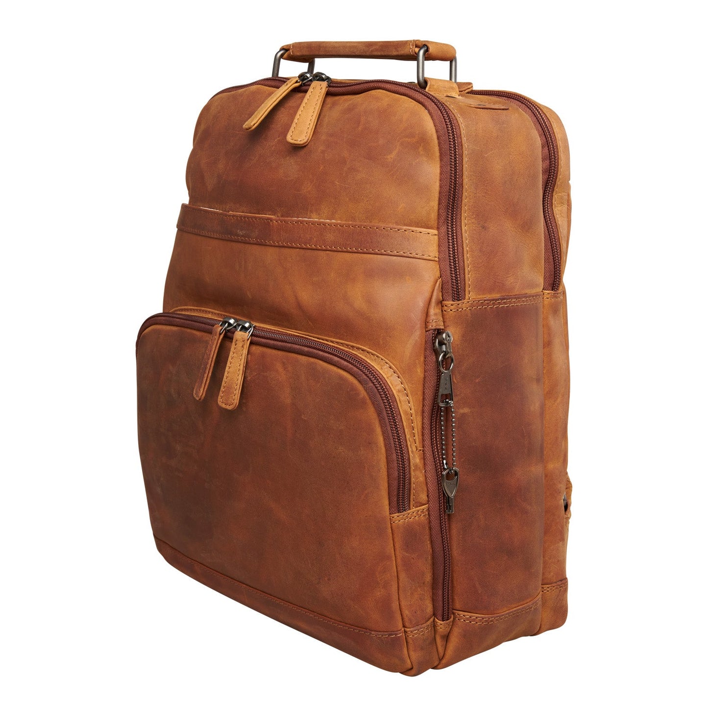 Quinn Unisex Concealed Carry Leather Backpack NEW - Hiding Hilda, LLC