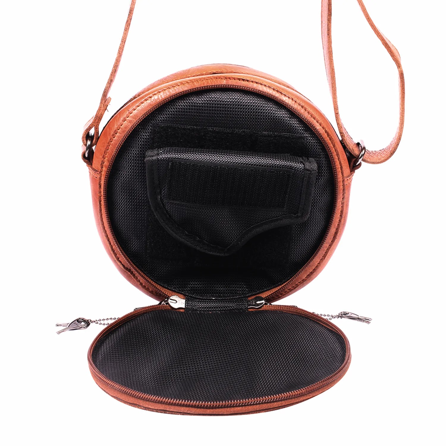 Mia Cantina Leather Concealed Carry Crossbody Purse - Hiding Hilda, LLC