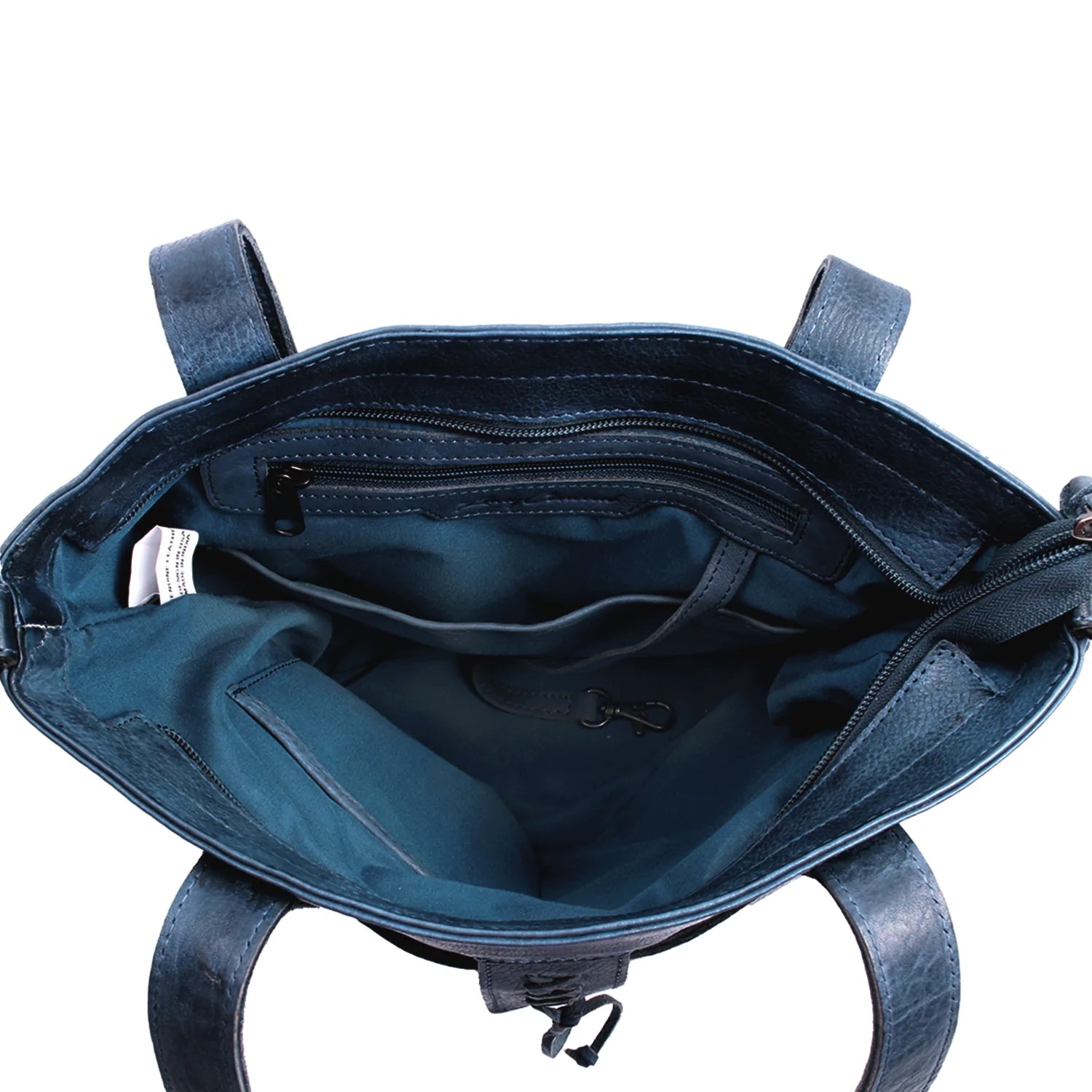 Eden Leather Concealed Carry Tote with Crossbody Strap - Hiding Hilda, LLC