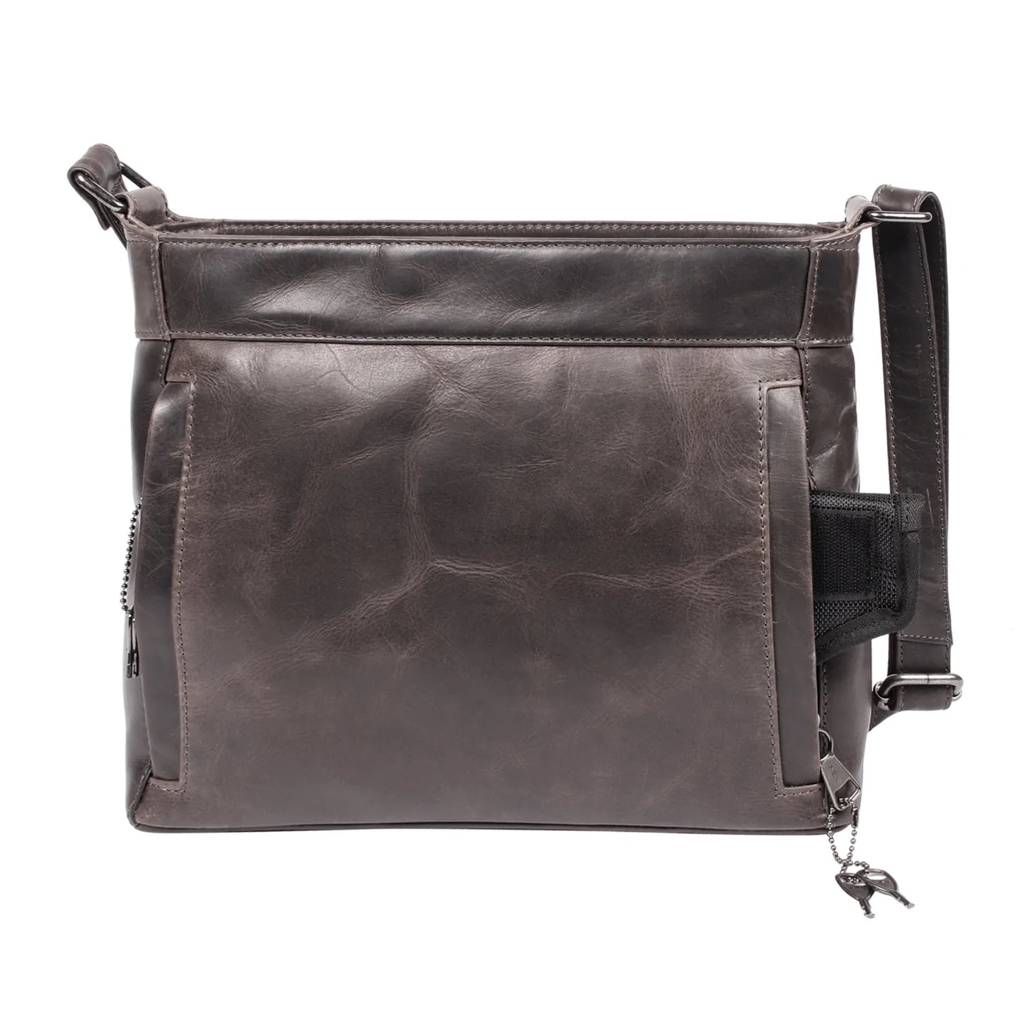 Delaney Conceal Carry Distressed Leather Crossbody Purse - Hiding Hilda, LLC