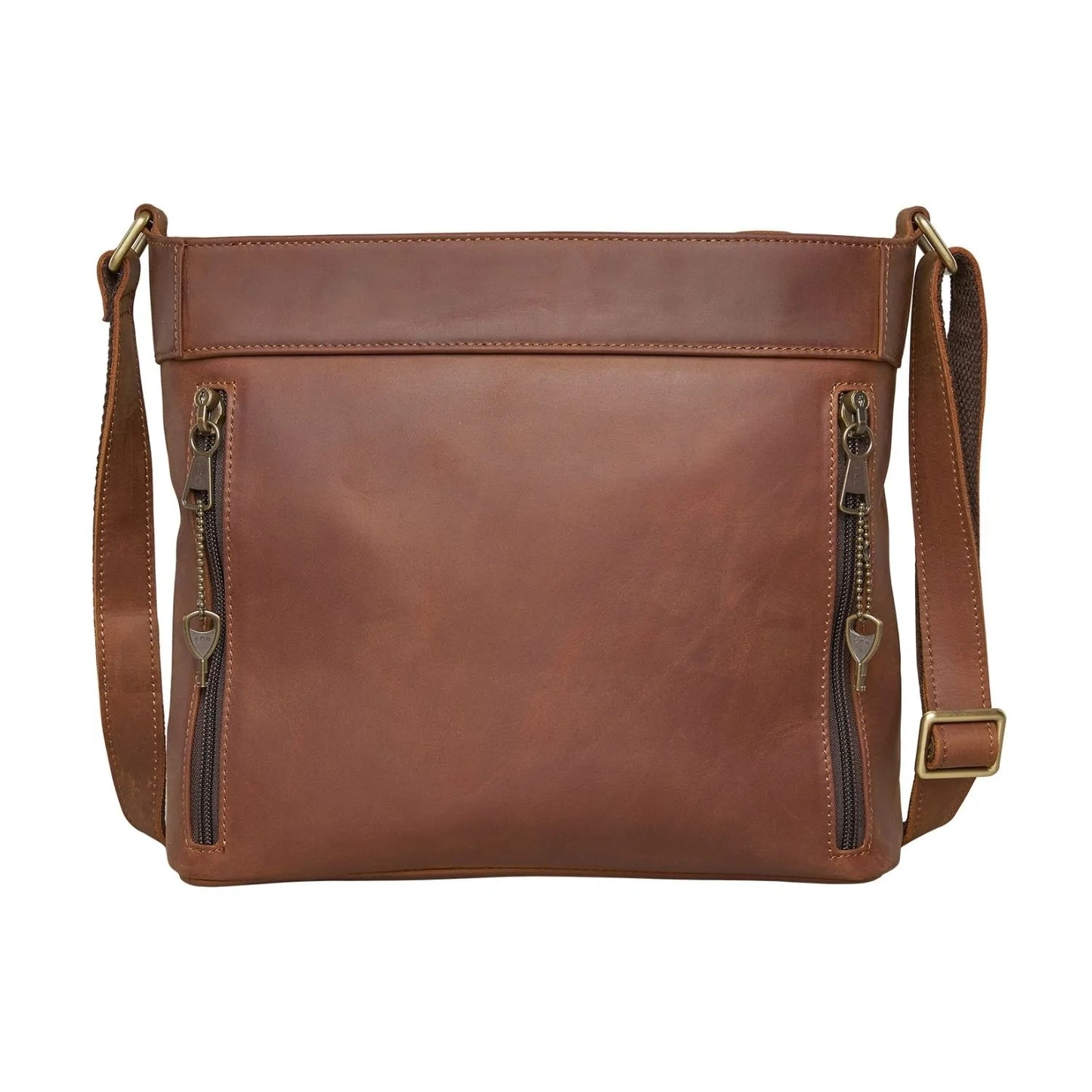 Delaney Conceal Carry Distressed Leather Crossbody Purse - Hiding Hilda, LLC