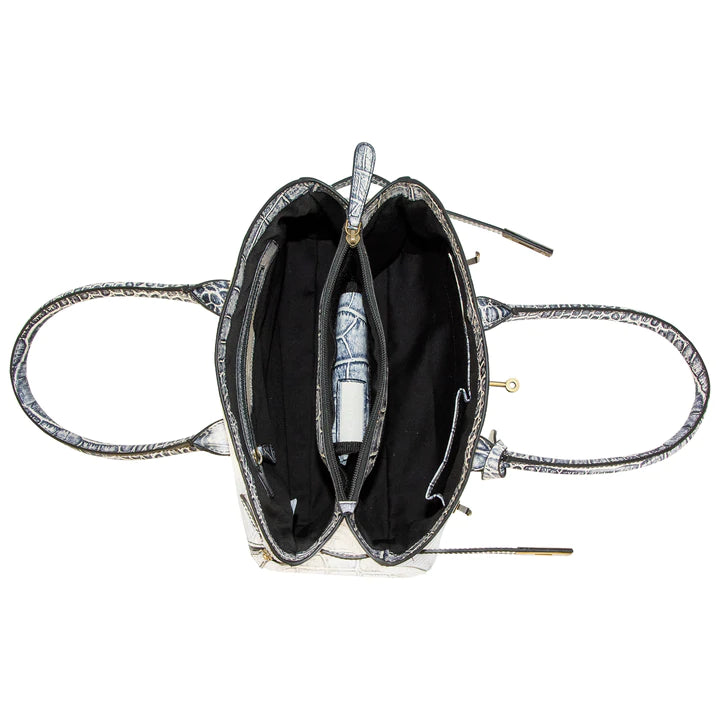 Smith & Wesson Leather Croc Concealed Carry Handbag - Hiding Hilda, LLC