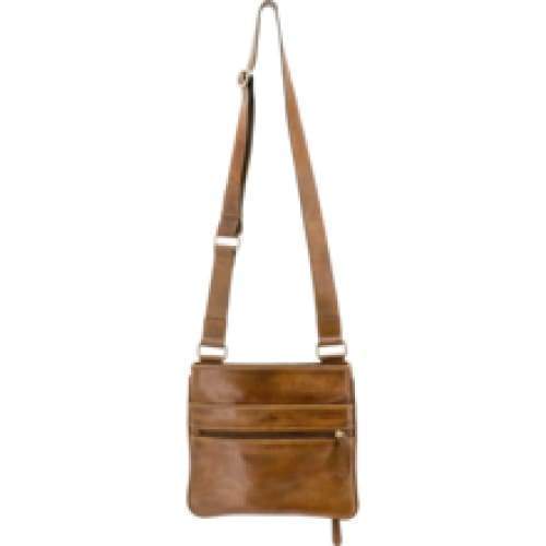 Ares Slim Leather Conceal Carry Crossbody Handbag- New - Hiding Hilda, LLC