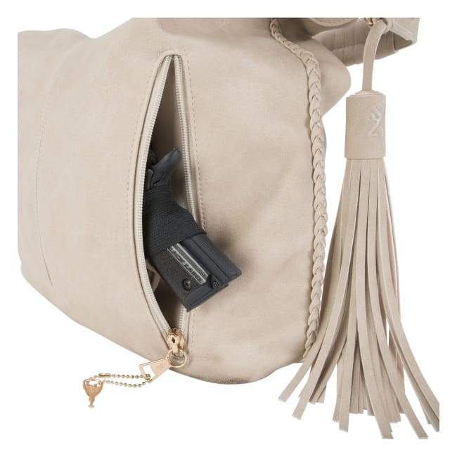 Ashley Hobo Lockable Concealed Carry Purse by Browning - Hiding Hilda, LLC